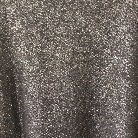 BLACK sparkle plus size top - Picture 2 of 9